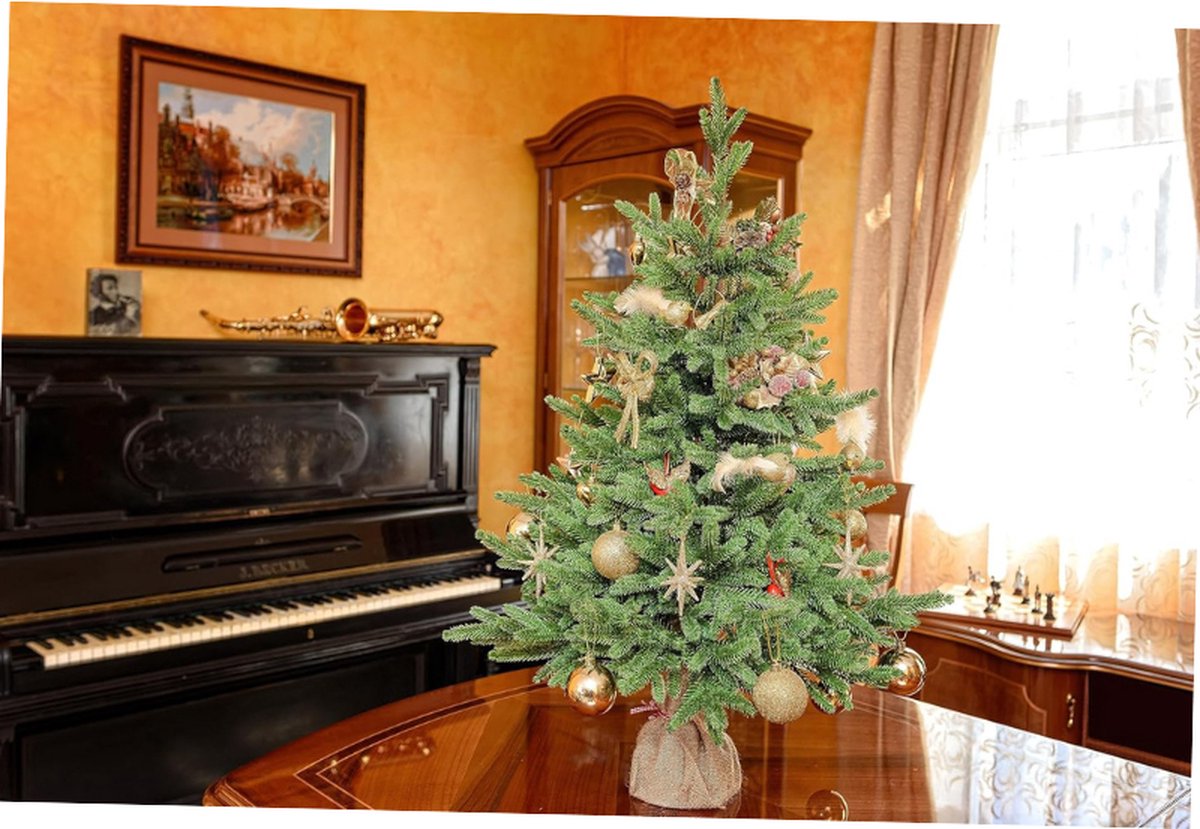 Infinity Kunstkerstboom 95 cm Groen Inclusief Standaard en Opbergtas