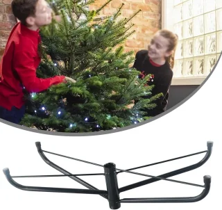 Inklapbare kerstboomstandaard voor kunstboom