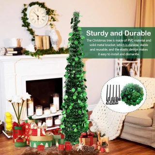 Inklapbare Kunstkerstboom 150 cm