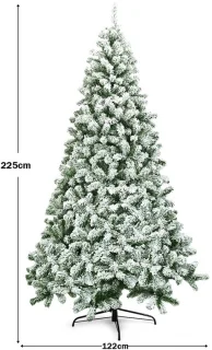 Innovastore kunstkerstboom met metalenstandaard 225 cm