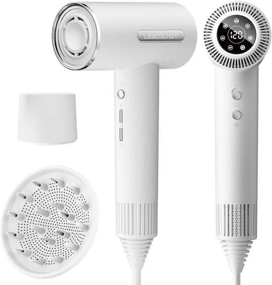 Ionen Haardroger met LED-display en Temperatuurregeling