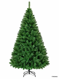 ITRONIQ Kunstkerstboom 180 cm met metalen standaard