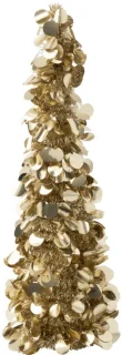 J-Line decoratie boom – champagne – small