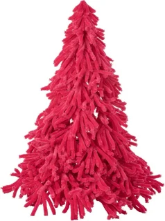 J-Line decoratie kerstboom donzig