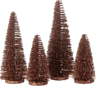 J-Line decoratie kerstboom glitter