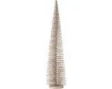 J-Line decoratie kerstboom kunststof greige large