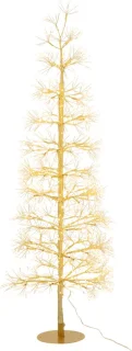 J-Line decoratieboom - ijzer - goud - medium