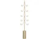 J-Line decoratieboom met cilindervoet - ijzer - goud - large