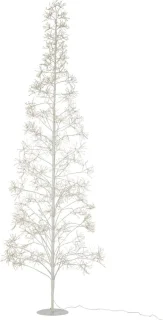 J-Line decoratieboom – metaal – wit – large