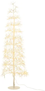 J-Line decoratieboom - wit - medium