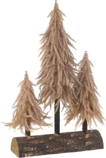 J-Line kerstboom Bos kunststof koper