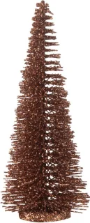 J-Line kerstboom kunststof bruin small