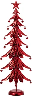J-Line Kerstboom rood large