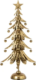 J-line kerstboom small goud