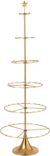 J-Line kerstboom van ijzer - goud