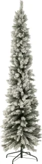 J-Line Kunststof kerstboom Besneeuwd groen large