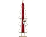 J-Line ledkerstboom met adventskalender - metaal