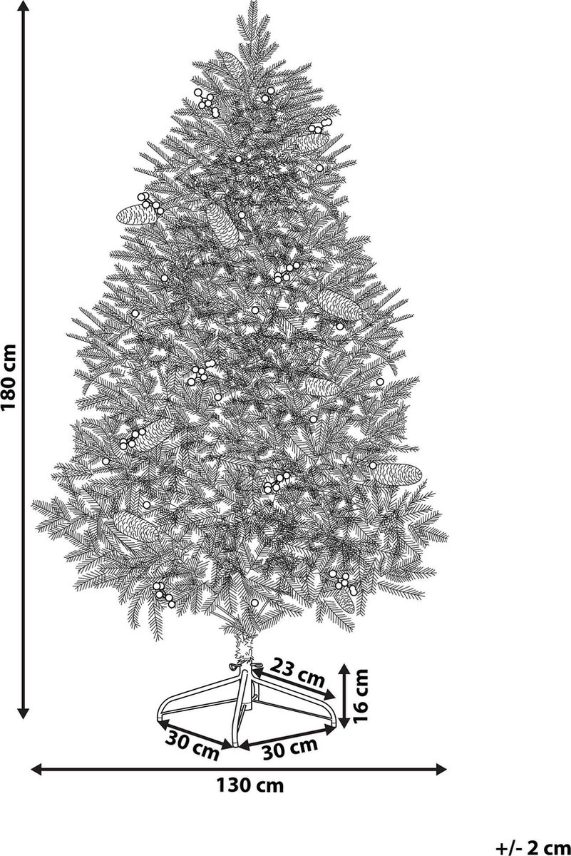 JACINTO Kerstboom 180 cm