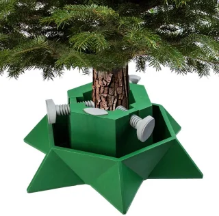 KADAX Kerstboomstandaard kunststof groen tot 2 m