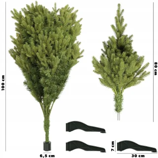 KADAX Kunstkerstboom 180 cm
