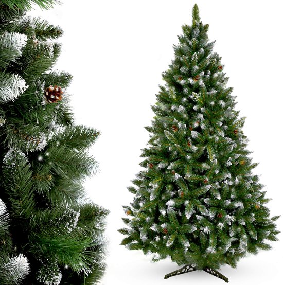 Kadax Kunstkerstboom Den 220 cm PVC met standaard