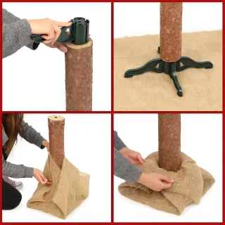 KADAX Kunstkerstboom Elfhoed 160 cm
