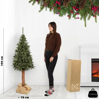 KADAX Kunstkerstboom Elfhoed 160 cm