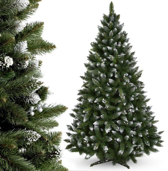 KADAX Kunstkerstboom Premium Sneeuwvlok 220 cm