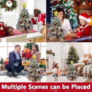 Kant-en-klare mini kunstkerstboom