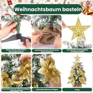 Kant en Klare Mini Kunstkerstboom