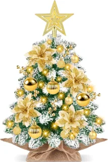 Kant en Klare Mini Kunstkerstboom
