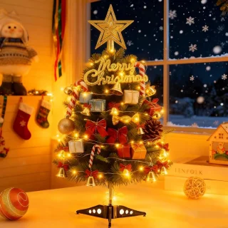 Kant en Klare Mini Kunstkerstboom