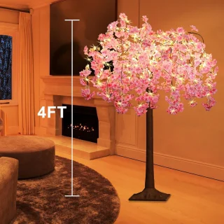 Kersenbloesem Kunstboom 120 cm Roze