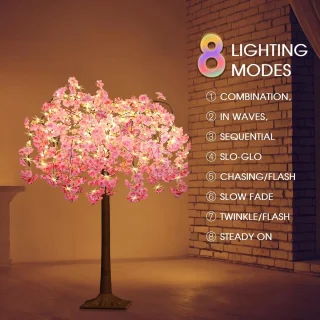 Kersenbloesem Kunstboom 120 cm Roze