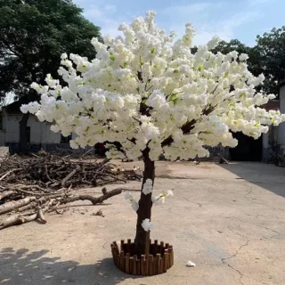 Kersenbloesemboom Kunstboom 1,5 x 1,5 m Lichtroze