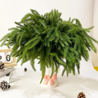 Kerst takken kunstgroen 45 cm groen