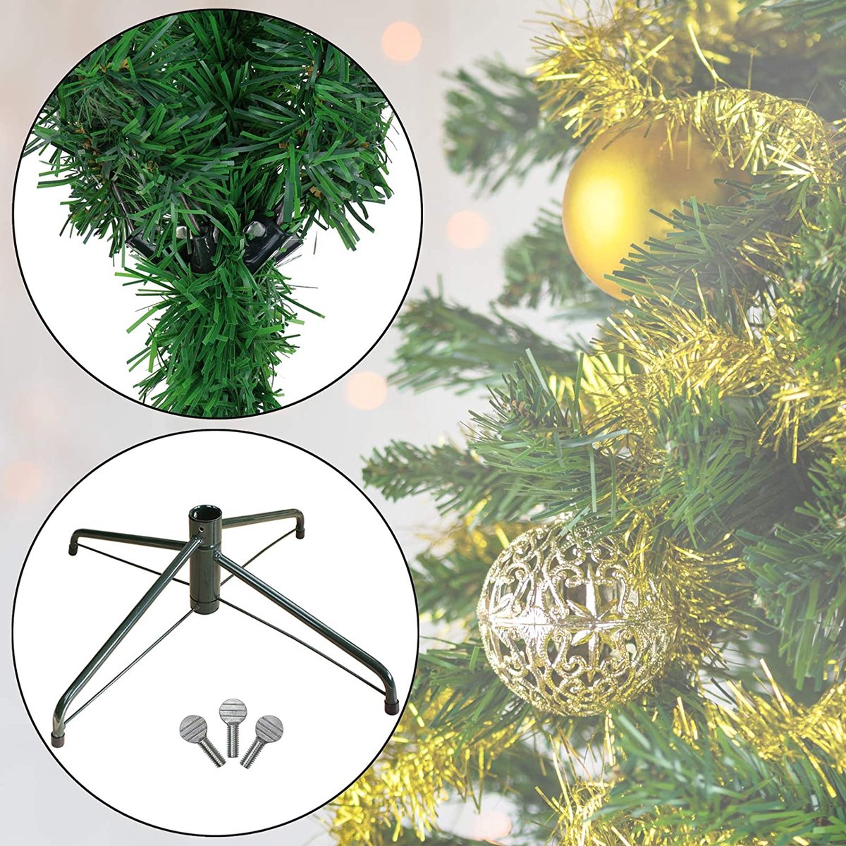 kerstboom 120 cm kunstkerstboom