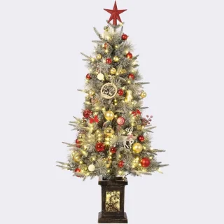 Kerstboom 125 cm met 150 ledlampjes
