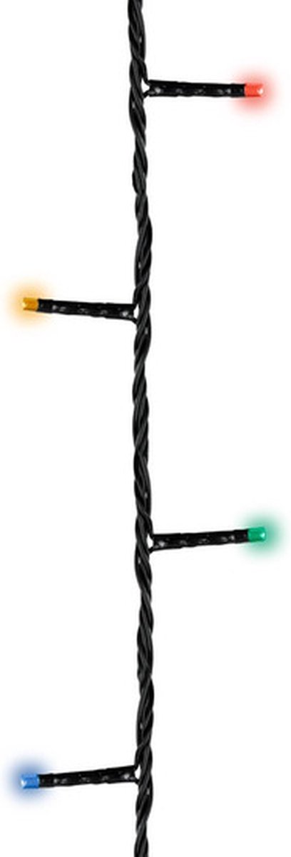 Kerstboom 150 cm gekleurd met verlichting 180 LEDs