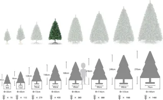 kerstboom 150 cm Kunst kerstboom