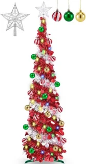 Kerstboom 150 cm pop-up met ledlichtjes