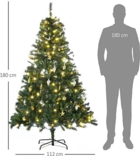Kerstboom – 180 cm – 745 tips