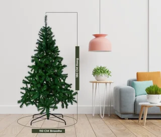 Kerstboom 180 cm flexibel takken dicht takkenstelsel