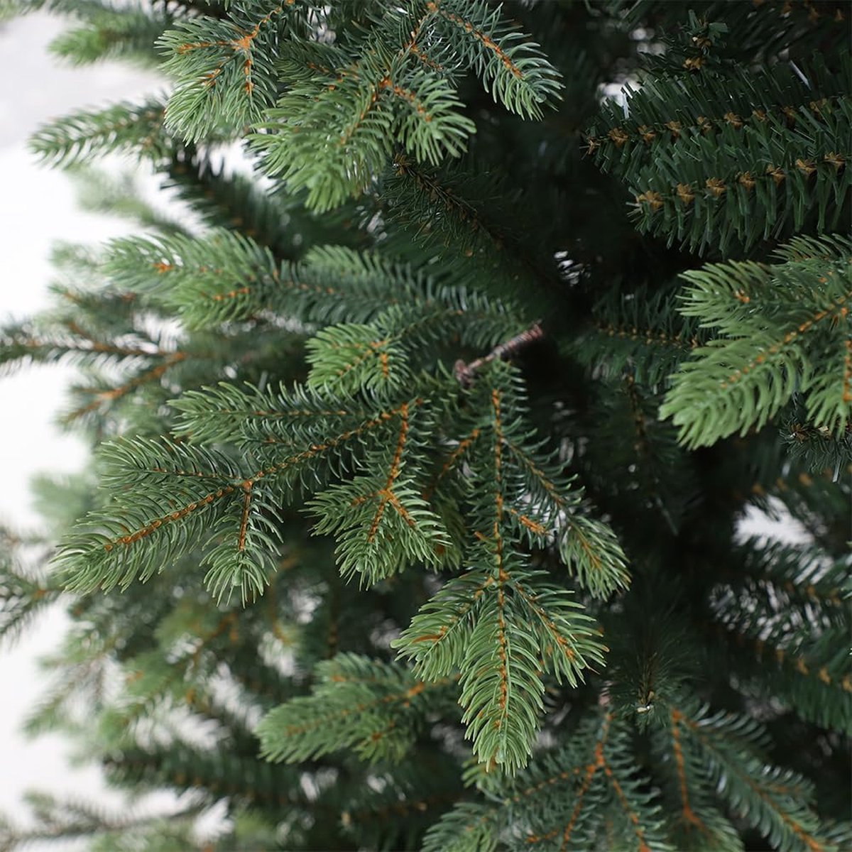 Kerstboom 180 cm Getuft Groen PE/PVC