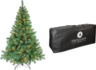 Kerstboom 180 cm luxe met verlichting