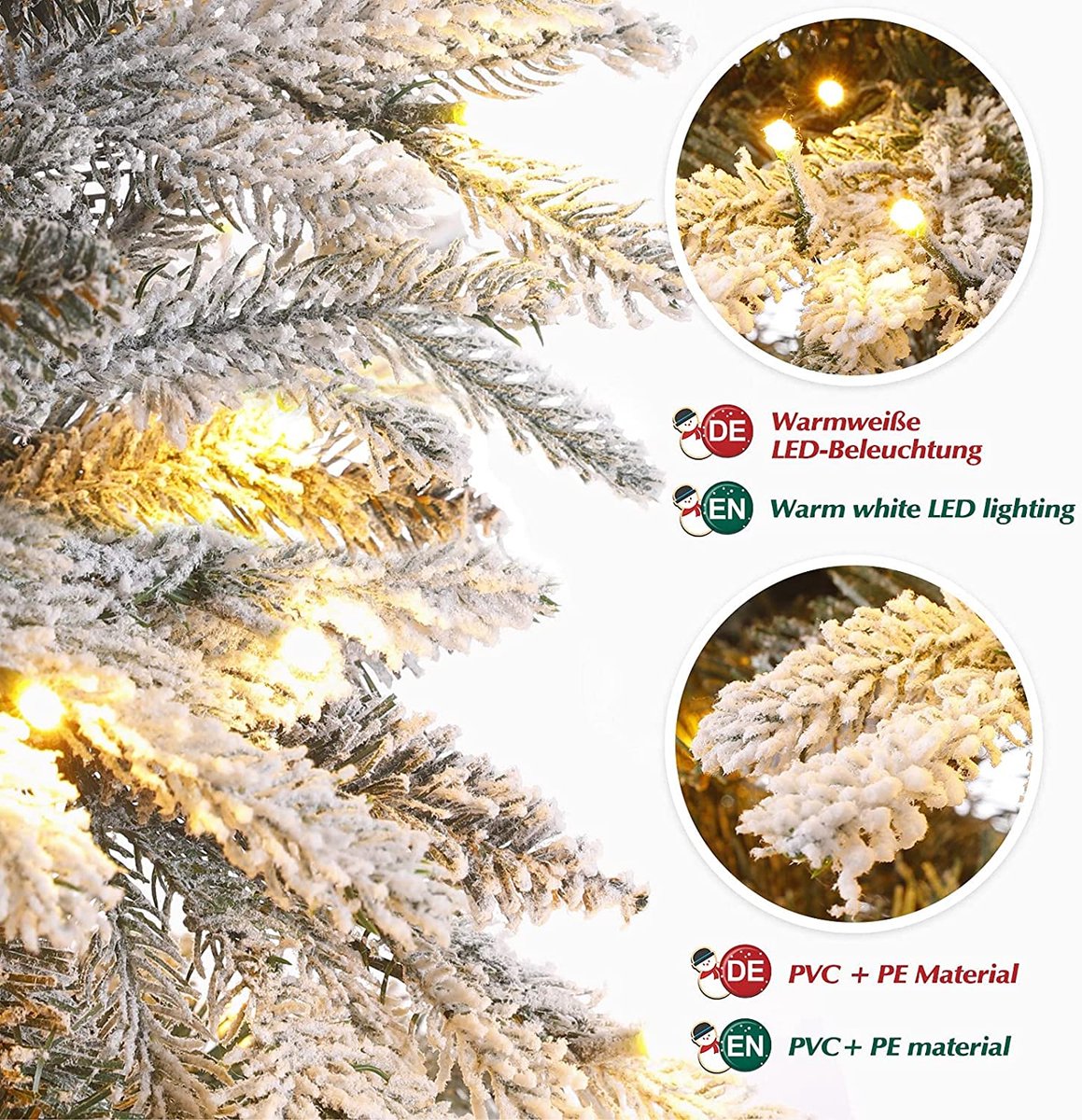 kerstboom 180 cm
