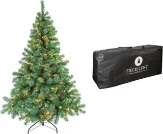 Kerstboom 180 cm met ledverlichting