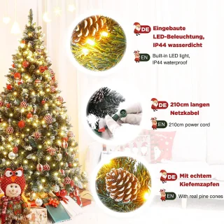 Kerstboom 180 cm