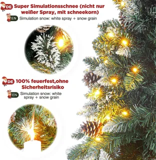 Kerstboom 180 cm