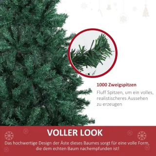 Kerstboom 180 cm PVC